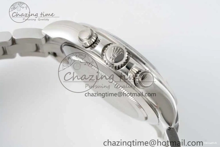 116509 on Best Edition Dial Daytona QF Bracelet SA4130 1:1 SS Blue 0112